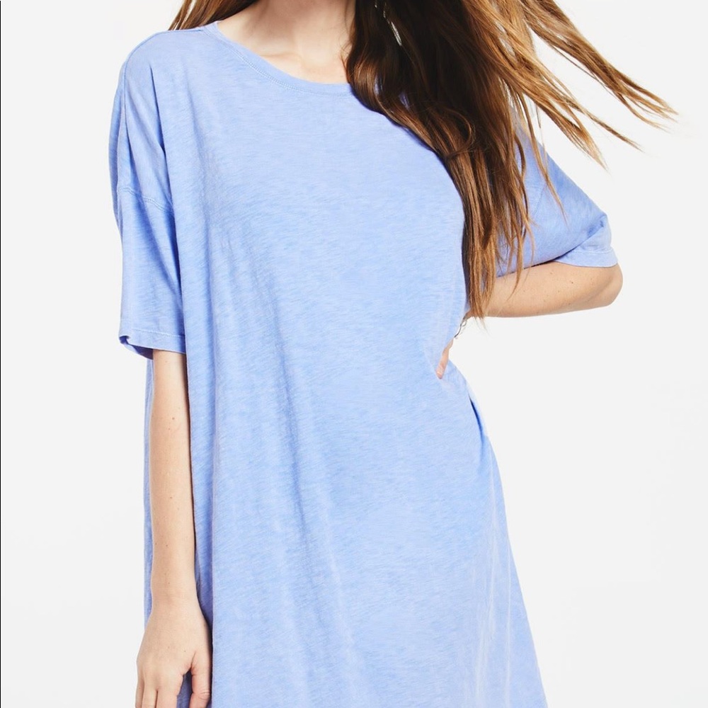 Z Supply Delta Slub Tee Shirt Dress